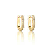 Delicate Diamond Earrings