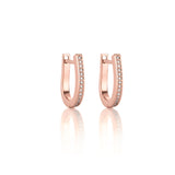 Delicate Diamond Earrings