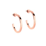 Carré Earrings in Gold, Medium