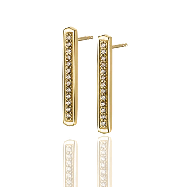 Reign Full Pavé Earrings