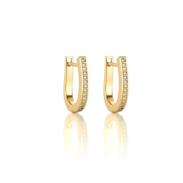 Delicate Diamond Earrings